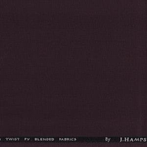 J.Hampstead Maroon Terron Rayon Unstitched Trouser Fabric - 1.25 Metres / VV8209
