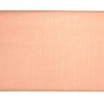 Weaves Empire 100% Linen Cotton with BATISTE Weaving Orange Colour Plain Unstitched Shirt Fabric - 1.6 mts / VV1005