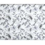 Weaves Empire 100% Genuine European Linen with 100 LEA count Grey colour Printed Unstitched Shirt Fabric - 1.60 Mts / VV2192