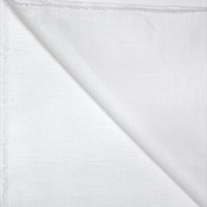 SIYARAM'S COTTON BLEND WHITE SOLID UNSTITCHED SHIRT FABRIC-1.6MTS / VV7023