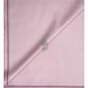 FRANCINI Luxury Italian Clothes with Terron Rayon Peach (Pink) coloured & Solid pattern Unstitched Trouser Fabric - 1.25 mts - MADE IN ITALY / VV2260