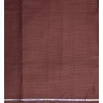Weaves Empire 100% Linen Cotton with BATISTE Weaving Brown Colour Plain Unstitched Shirt Fabric - 1.6 mts / VV1003