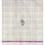 Raymond 100% Premium Cotton Beige Checkered Unstitched Shirt Fabric of 1.60 meters / VV2625