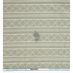 Siyaram's Festive Ceremony Collection Vertical Striped Pattern with "HEMP" blended Green colour Unstitched Shirt Fabric - 1.6 Mts / VV2379A