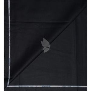 Raymond 100% Egyptian Giza Cotton Black colour Jacquard Pattern Unstitched Shirt Fabric of 1.60 meters / VV2385O