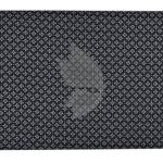 Siyaram's European Print Collection with 100% Superfine Giza Cotton Black Colour Unstitched Shirt Fabric of 1.6 Mts / VV2444