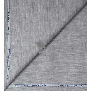 Raymond 100% Pure Linen from "FIJI" with "Double Wrap Weaving" Grey (Taupe) colour Plain Unstitched Shirt Fabric of 1.70 meters / VV2633