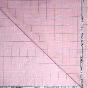 Raymond 100% Premium Cotton PEACH Unstitched Shirt Fabric - 1.60 metres / VV6747