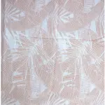 J.Hampstead Viscose Blended Crushable Pink (Taupe) Colour Printed Unstitched Shirt Fabric - 1.60 Meters / VV1104