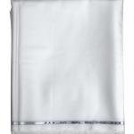 Weaves Empire 100% Giza Cotton White Unstiched Shirt Fabric - 1.6 Mts / VV1140