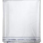 Weaves Empire 100% Linen Cotton White Unstiched Shirt Fabric - 1.6 Mts / VV1145