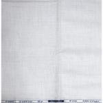 Weaves Empire 100% Linen Cotton White Unstiched Shirt Fabric - 1.6 Mts / VV1149