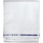 Weaves Empire 100% Linen Cotton White Unstiched Shirt Fabric - 1.6 Mts / VV1151