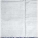 Weaves Empire 100% Linen Cotton White Unstiched Shirt Fabric - 1.6 Mts / VV1152