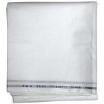 Weaves Empire 100% Linen Cotton White Unstiched Shirt Fabric - 1.6 Mts / VV1164