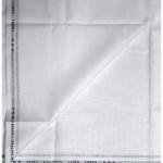 Weaves Empire 100% Linen Cotton White Unstiched Shirt Fabric - 1.6 Mts / VV1164