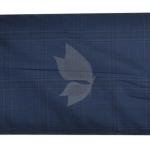 Raymond 100% Pure Wool (All Wool) Blue Color Striped with Natural Stretch Unstitched Suit Fabric - 3.50 Mts / VV2018