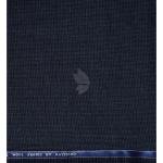 Raymond 100% Pure Wool (All Wool) Thick Blue Color Checkered Unstitched Trouser Fabric - 1.25 Mts / VV2049