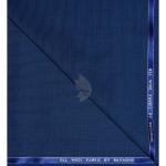 Raymond 100% Pure Wool (All Wool) Striped Blue Color Unstitched Trouser Fabric - 1.25 Mts / VV2071