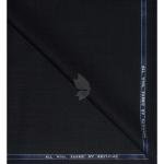 Raymond 100% Pure Wool (All Wool) with GABARDINE Weaving Plain Dark Grey Color Unstitched Trouser Fabric - 1.25 Mts / VV2105