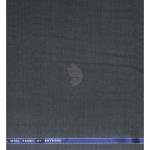 Raymond 100% Pure Wool (All Wool) with GABARDINE Weaving Plain Grey Color Unstitched Trouser Fabric - 1.3 Mts / VV2109