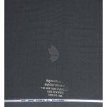 Raymond 100% Pure Wool (All Wool) with GABARDINE Weaving Plain Grey Color Unstitched Suit Fabric - 3 Mts / VV2110