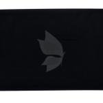 Raymond 100% Pure Wool (All Wool) with GABARDINE Weaving Plain Black Color Unstitched Trouser Fabric - 1.25 Mts / VV2118