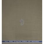 Raymond 100% Pure Wool (All Wool) Beige Color Solid with Natural Stretch Unstitched Suit Fabric - 3.50 Mts / VV2122