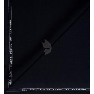 Raymond 100% Pure Wool (All Wool) Navy Blue Color Solid Unstitched Trouser Fabric - 1.3 Mts / VV2123