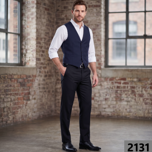 Raymond 100% Pure Wool (All Wool) Navy Blue Color Solid Unstitched trouser Fabric - 1.25 Mts / VV2131