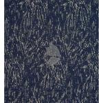 Raymond "CEREMONIA" Collection Wool Blended Navy Blue with Jacquard and Geometrical design Unstitched Sherwani (Kurta) Fabric - 2.5 Mts / VV2148