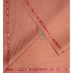 Raymond Super 100's Merino Wool made from Soft and Gentle Fabric Peach Plain Unstitched Suit Fabric - 3.5 meters / VV2153