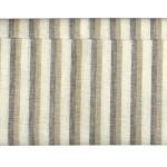 Siyaram's Linen with Cotton Jute Beige color Striped Unstitched Shirt Fabric - 1.60 Mts / VV2185