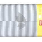 Raymond 100% Premium (Giza) Cotton Vertical Striped Grey colour Unstitched Shirt Fabric - 1.60 mts / VV2204