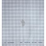 Raymond 100% Premium (Giza) Cotton Checkered Silver colour Unstitched Shirt Fabric - 1.60 mts / VV2220