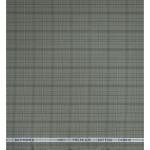 Raymond 100% Premium (Giza) Cotton Checkered Green Unstitched Shirt Fabric - 1.60 mts / VV2229