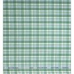Raymond 100% Premium (Giza) Cotton Checkered Green (Emerald) colour Unstitched Shirt Fabric - 1.60 mts / VV2235
