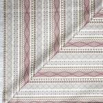 Siyaram's Festive Ceremony Collection Vertical Striped Pattern with "HEMP" blended Pink (Old Rose) colour Unstitched Shirt Fabric - 1.6 Mts / VV2245