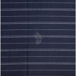 Siyaram's Festive Ceremony Collection Vertical Striped Pattern with "HEMP" blended Dark Blue (Navy Blue) colour Unstitched Shirt Fabric - 1.6 Mts / VV2250