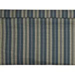 Siyaram's Festive Ceremony Collection Vertical Striped Pattern with "HEMP" blended Dark Blue (Slate) colour Unstitched Shirt Fabric - 1.6 Mts / VV2253