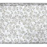 Siyaram's festive collection printed pattern with hemp blended White color unstitched men's Kurta / sherwani / top fabric of 2 meters / VV2308