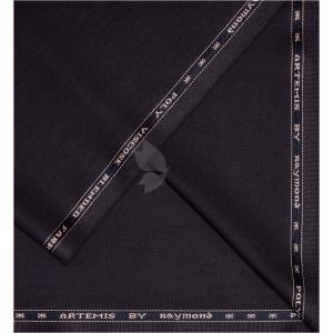 Raymond 35% Vicose blended Rosewood (Brown) colour with Solid pattern unstitched Suit Fabric - 3.5 Mts / VV2328