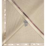 Raymond 35% Viscose blended Beige colour Solid Pattern Unstitched Suit Fabric of 3.25 Mts / VV2339