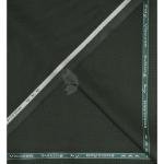 Raymond 35% Viscose blended Green colour Solid Pattern Unstitched Suit Fabric of 3.25 Mts / VV2341