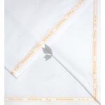 Raymond 35% Viscose blended White colour Solid Pattern Unstitched Suit Fabric of 3.5 Mts / VV2348