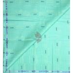 Siyaram's 100% Superfine Cotton with Jacquard weave Solid Pattern Aqua Marine (Green) colour Unstitched Shirt Fabric of 1.60 Mts / VV2356E