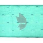 Siyaram's 100% Superfine Cotton with Jacquard weave Solid Pattern Aqua Marine (Green) colour Unstitched Shirt Fabric of 1.60 Mts / VV2356E