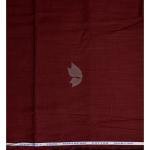 Siyaram's 100% Superfine Cotton Maroon colour with Solid Pattern Unstitched Shirt Fabric of 1.6 Mts / VV2357E