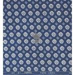 Raymond 100% Pure Linen Blue color Printed Unstitched Shirt Fabric of 1.6 meters / VV2389D