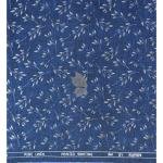 Raymond 100% Pure Linen Blue color Printed Unstitched Shirt Fabric of 1.6 meters / VV2389M